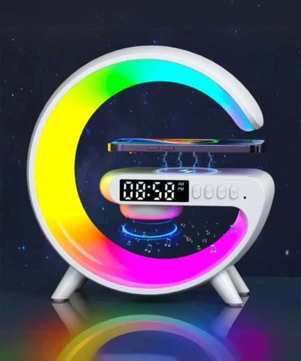 15W Wireless Charger Station – Multifunction RGB Desk Lamp