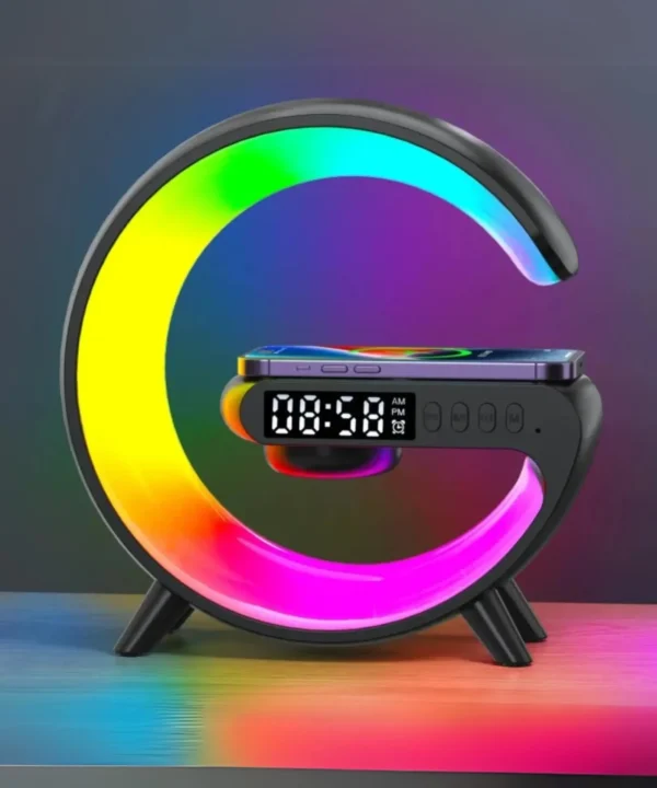 15W Wireless Charger Station – Multifunction RGB Desk Lamp