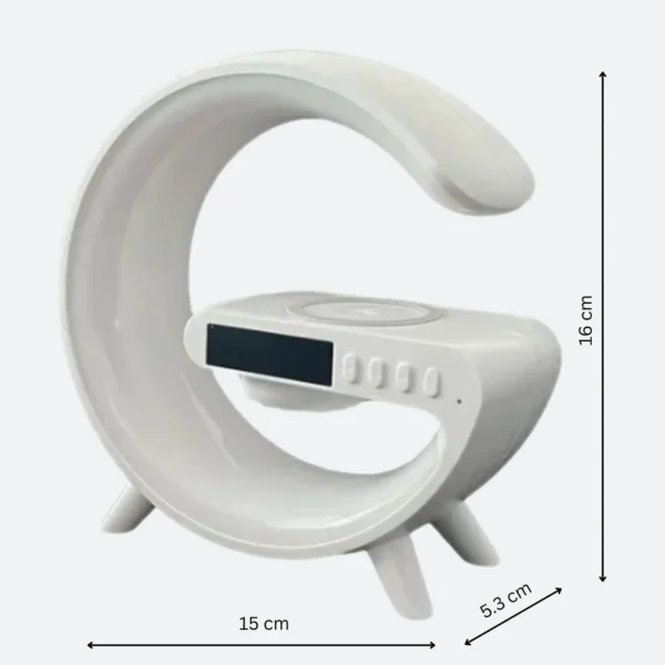 15W Wireless Charger Station – Multifunction RGB Desk Lamp