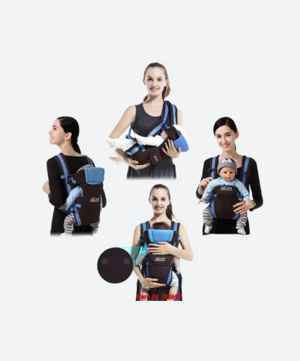 4 In 1 Baby Carrier Comfortable Sling Backpack | Baby Holding Strap Adjustable Carry Bag