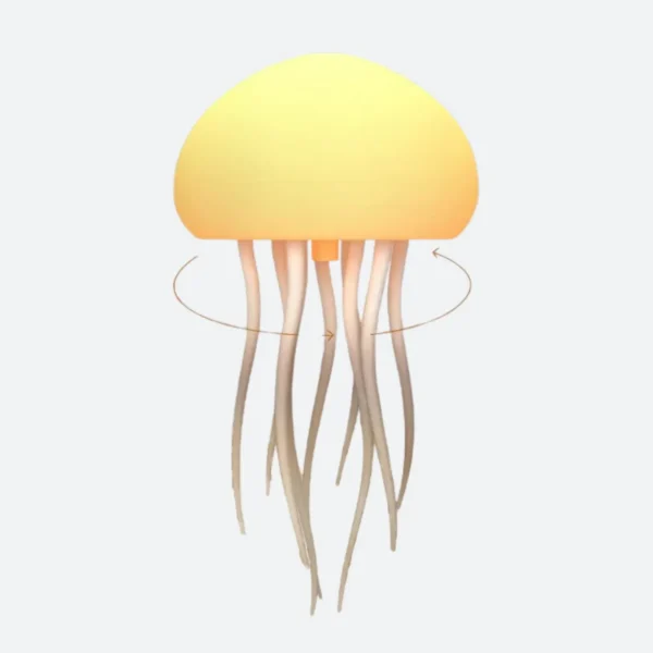 Aurora Mood Light – Creative Jellyfish Night Lamp, RGB LED, VoiceTouch Control