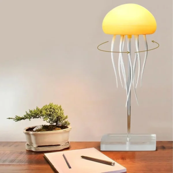 Aurora Mood Light – Creative Jellyfish Night Lamp, RGB LED, VoiceTouch Control