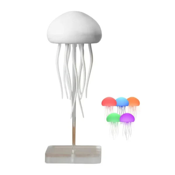 Aurora Mood Light – Creative Jellyfish Night Lamp, RGB LED, VoiceTouch Control