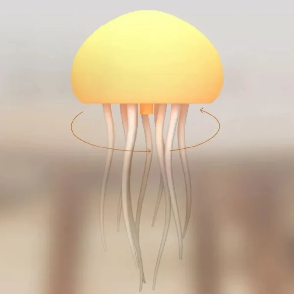 Aurora Mood Light – Creative Jellyfish Night Lamp, RGB LED, VoiceTouch Control