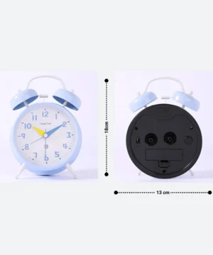 Metal Body Twin Bell Blue Color