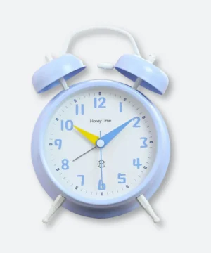 Metal Body Twin Bell Blue Color