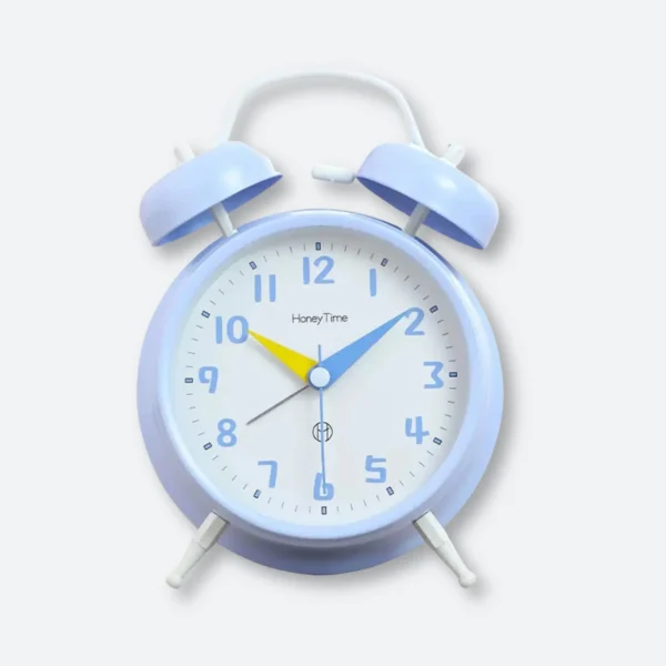 Metal Body Twin Bell Blue Color