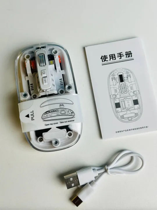 GearUP WM30 Transparent Bluetooth Wireless Mouse - Image 3