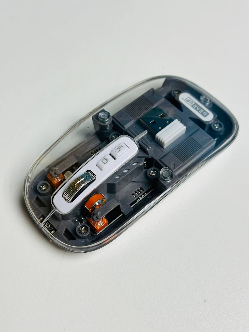 GearUP WM30 Transparent Bluetooth Wireless Mouse