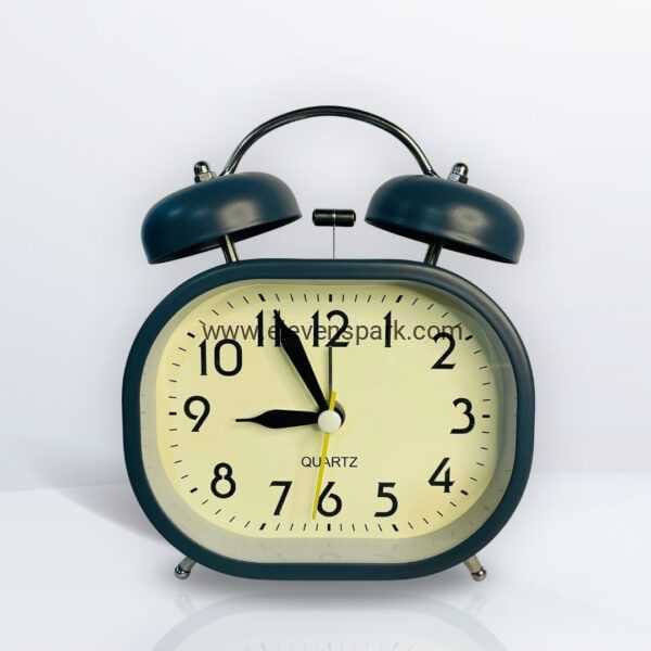 Good Quality Electronic Cartoon Metal Desk Alarm Clock